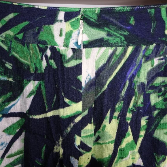 NWT Ann Taylor Loft Lightweight Tropical Print Skirt - Picture 5 of 7